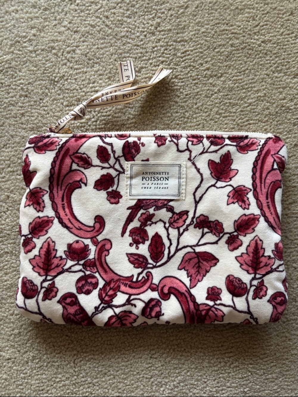 Sezane Antoinette Poisson pouch new